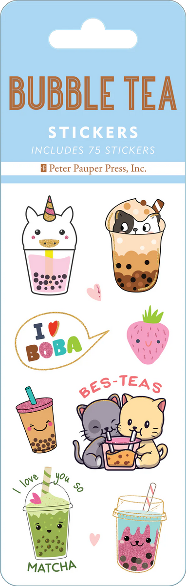 Bubble Tea Sticker Set – SYNPLE