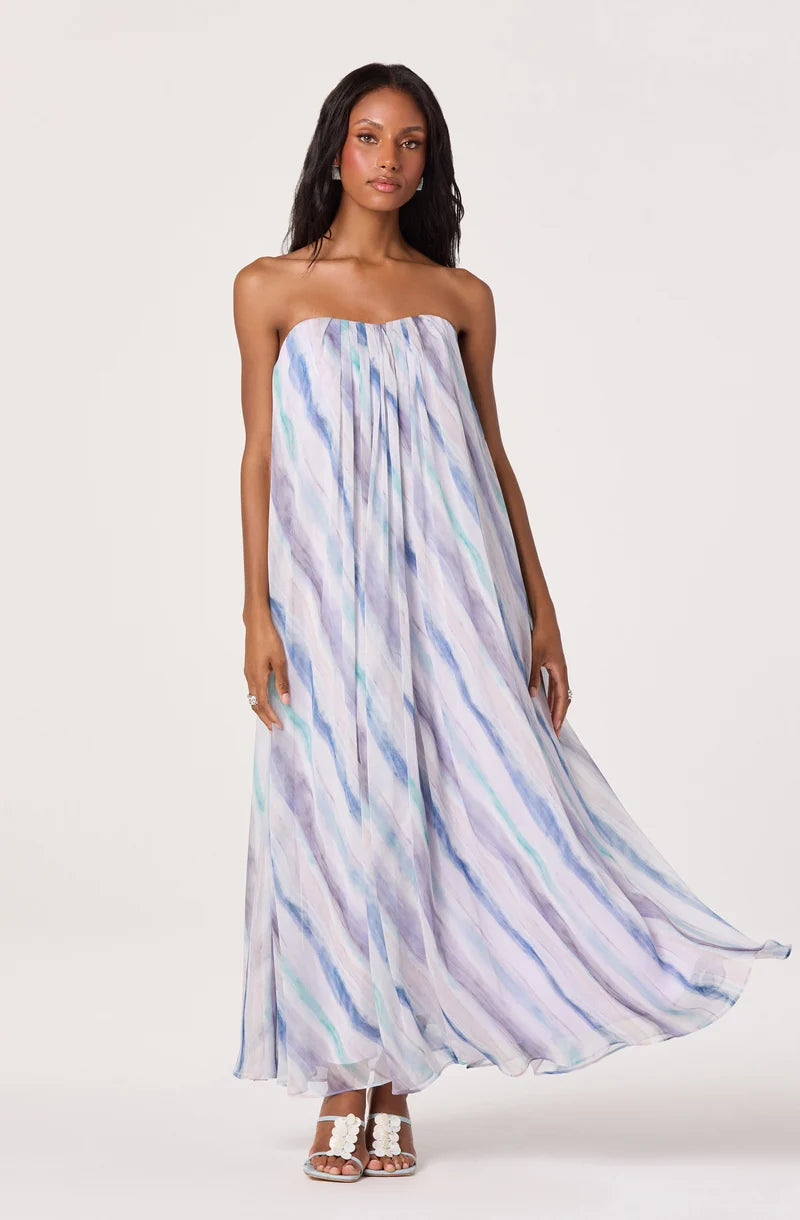 strapless maxi dress pattern Aileen – SYNPLE making it a good global-fabrication-Cotton Color:Ivory Coral NWT ZARA openwork Embroidered