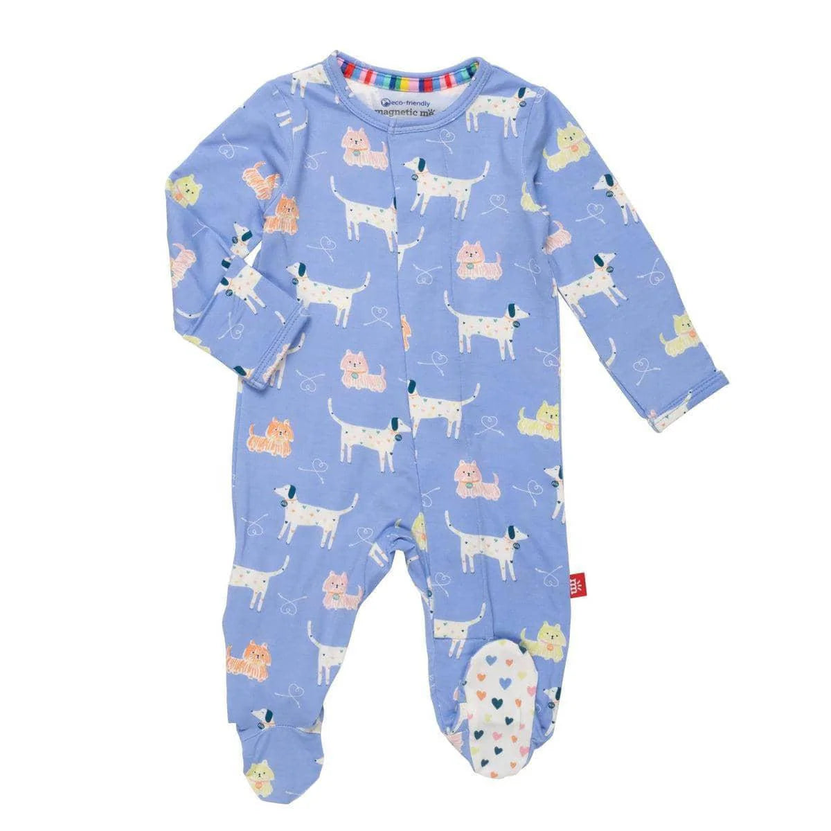 Magnetic 2024 footie pajamas