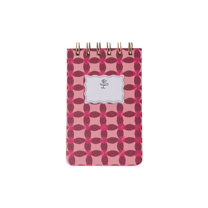 Tulip Twin Wire Notepad - Pinwheel Pink – SYNPLE