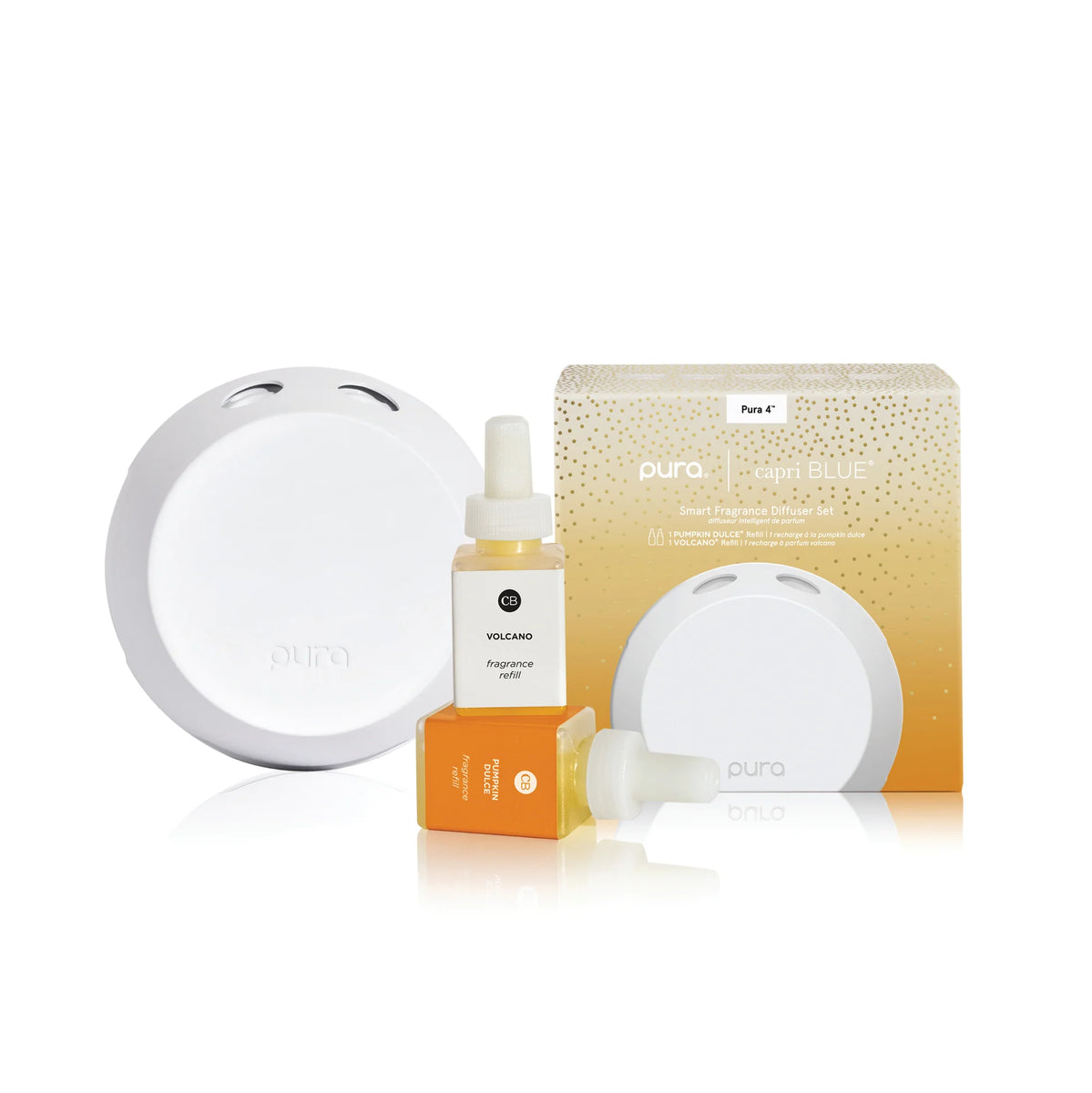 CB + PURA V4 Smart Home Diffuser Kit, Pumpkin Dulce & Volcano – SYNPLE
